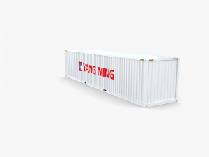 40ft shipping container yang ming Model 3D
