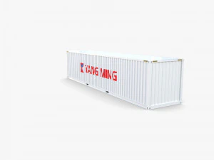 40ft shipping container yang ming 3D Model