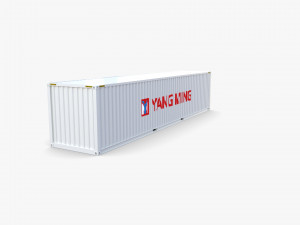 40ft shipping container yang ming Model 3D