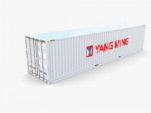 40ft shipping container yang ming Model 3D