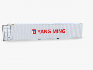 40ft shipping container yang ming Model 3D