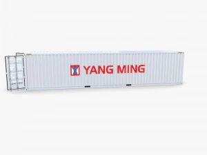 40ft shipping container yang ming 3D Model