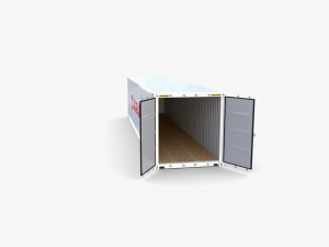 40ft shipping container yang ming Model 3D