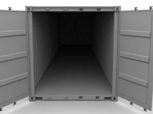 40ft shipping container yang ming 3D Model