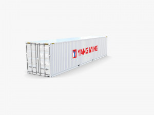 40ft shipping container yang ming Model 3D