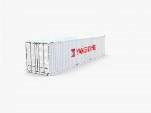 40ft shipping container yang ming 3D Model