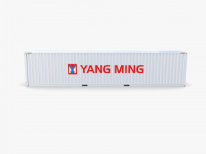 40ft shipping container yang ming Model 3D