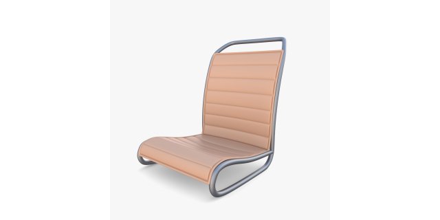 microcar seat 3D Model .c4d .max .obj .3ds .fbx .stl .blend 