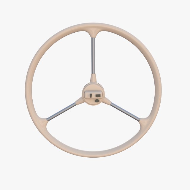 microcar steering wheel Modelo 3D .c4d .max .obj .3ds .fbx .stl .blend 