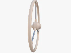 microcar steering wheel 3D Model