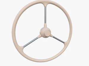microcar steering wheel 3D Model