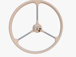 microcar steering wheel 3D Model