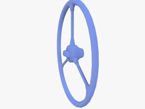 microcar steering wheel 3D Model