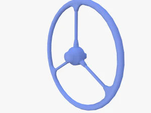 microcar steering wheel 3D Model