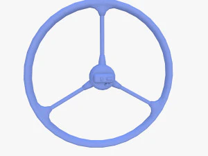 microcar steering wheel 3D Model