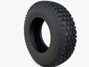 microcar tire 3D Model