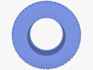 microcar tire 3D 모델
