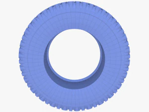 microcar tire 3D Model