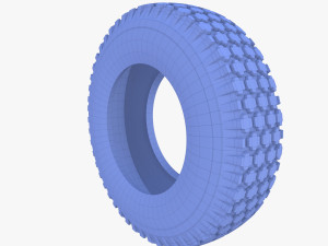 microcar tire 3D 모델