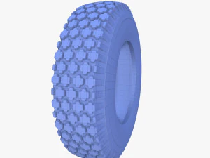 microcar tire 3D Model