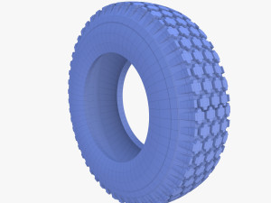 microcar tire 3D 모델