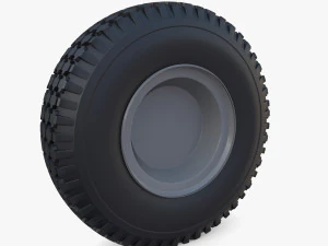 microcar wheel 3D Model