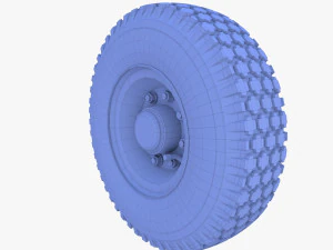 microcar wheel 3D Model