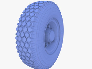 microcar wheel Modelo 3D