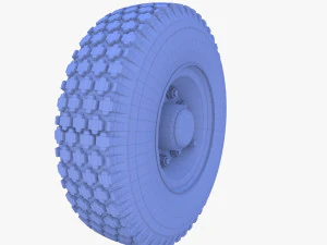 microcar wheel 3D Model