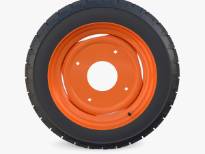 full tractor wheel v1 Modèle 3D