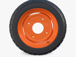 full tractor wheel v1 3D Model