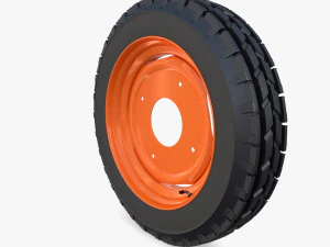 full tractor wheel v1 3D Model