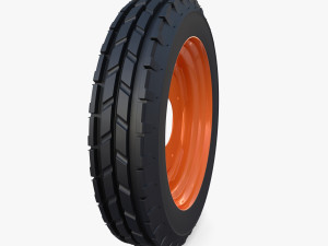 full tractor wheel v1 Modèle 3D