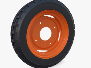 full tractor wheel v1 3D Model