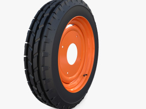 full tractor wheel v1 Modèle 3D