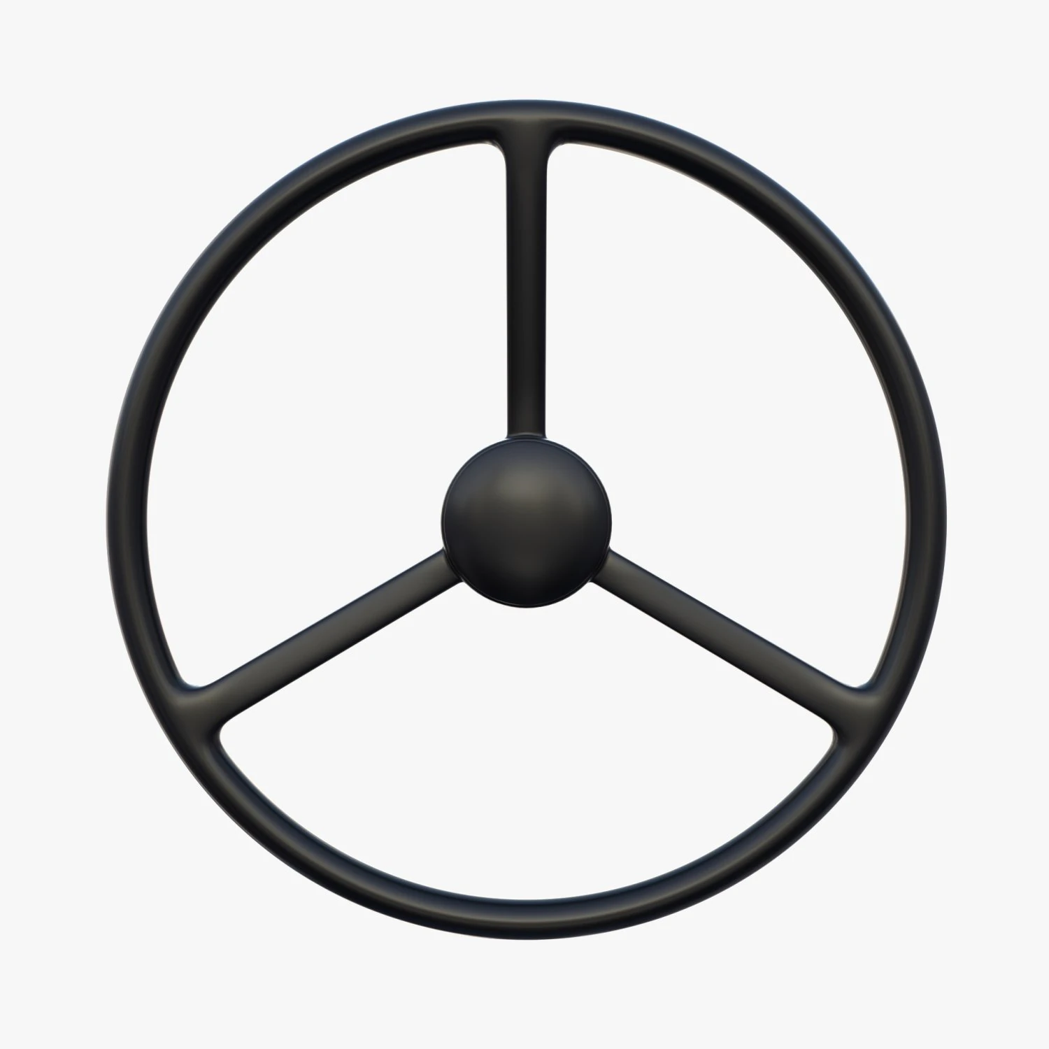 tractor steering wheel 3D Model .c4d .max .obj .3ds .fbx .stl .blend 