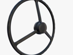 tractor steering wheel 3D Model
