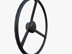 tractor steering wheel 3D Model