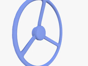 tractor steering wheel 3D Model