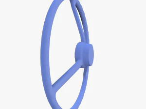tractor steering wheel 3D Model