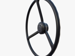 u650 tractor steering wheel 3D Model