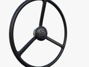 u650 tractor steering wheel 3D Model