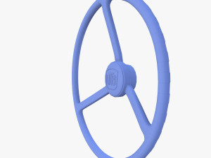 u650 tractor steering wheel 3D Model
