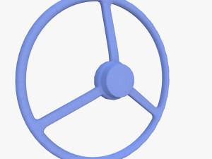 u650 tractor steering wheel 3D Model