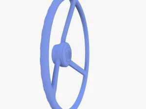 руль трактора u650 3D Модель