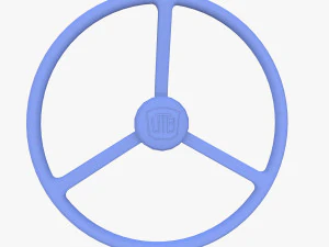 руль трактора u650 3D Модель