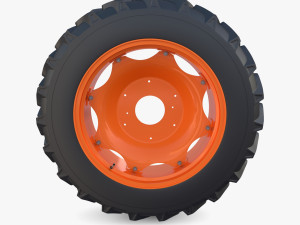 full tractor wheel v2 3D-Modell