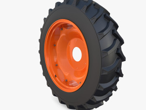 full tractor wheel v2 3D-Modell
