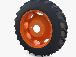full tractor wheel v2 3D-Modell