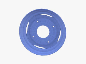 tractor rim v1 3D Model